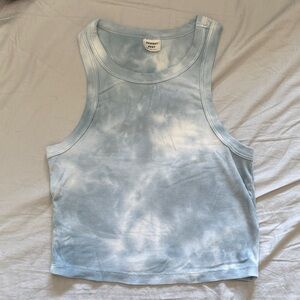 Blue Tie-Dye Tank Top Sundays Best